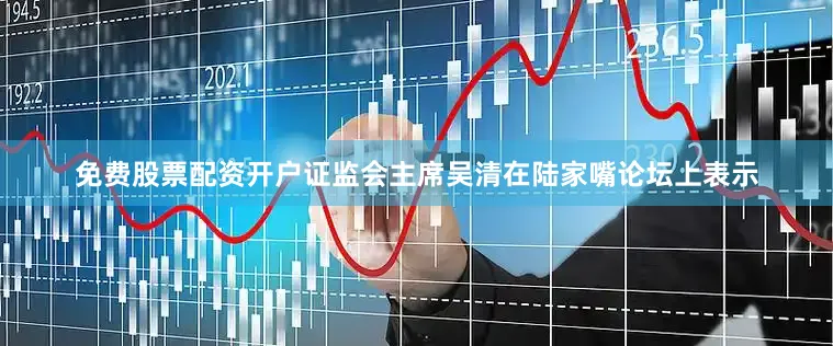免费股票配资开户证监会主席吴清在陆家嘴论坛上表示